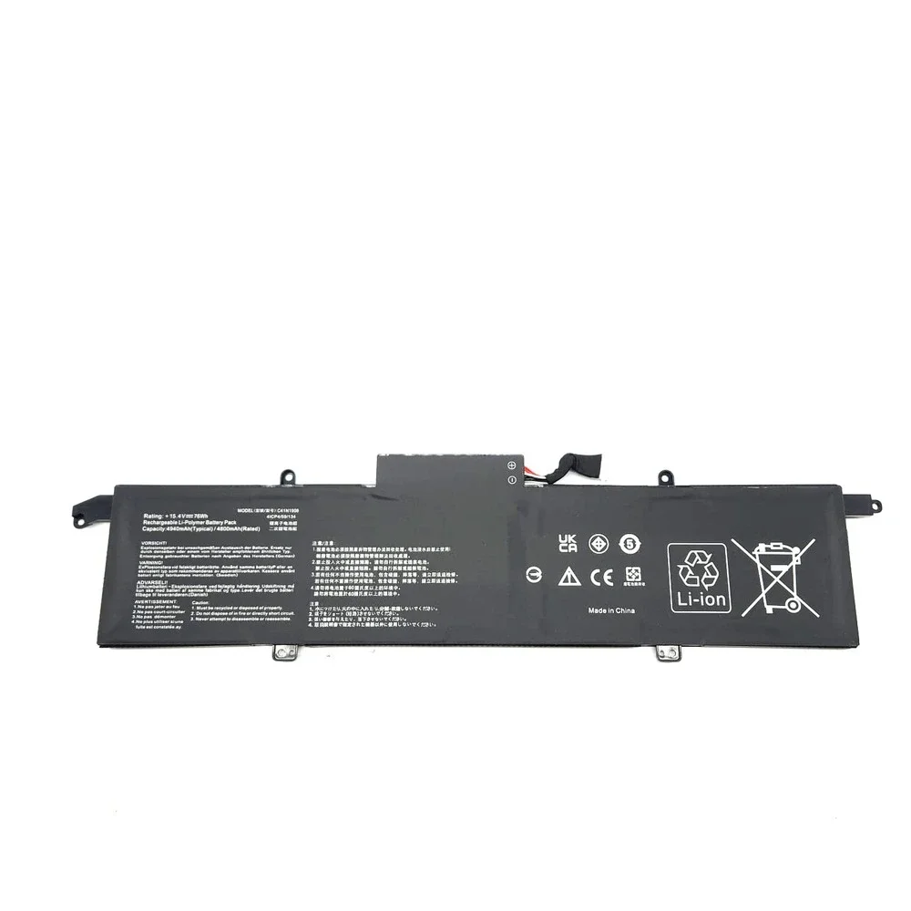 C41N1908 76Wh Battery for Asus ROG Zephyrus G14 GA401 GA401II GA401IU GA401IV‎